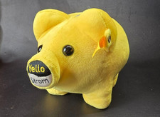 ? Steiff Yello Strom Schwein – Werbe-Stofftier – Sammler Rarität ?