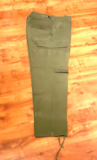 US Army VIETNAM WAR Feldhose OG 107 Poplin Class 1