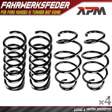 4x Feder Fahrwerksfeder Vorne