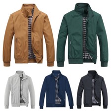 Mens Long Sleeve Stand-up