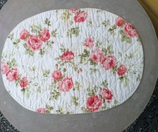 Rosen Tischset Set Untersetzter Doubleface Tischset  Platzdeckchen Tischdecke 