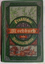 Antikes Kochbuch von 1908 "