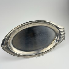 WMF Fisch Servierplatte | Cromargan Edelstahl | Vintage Fischmotiv