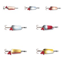 DAM Effzett Standard FZ Blinker 6/16/22/30/45/60g Köder Barsch Forelle Hecht