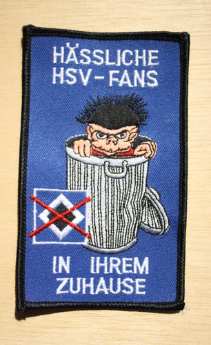 Aufnäher anti hamburg - aufnäher,