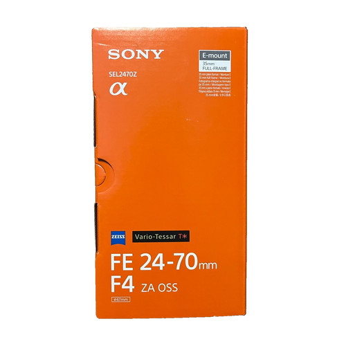 Sony sel2470z 70mm f4 za - sony, fe