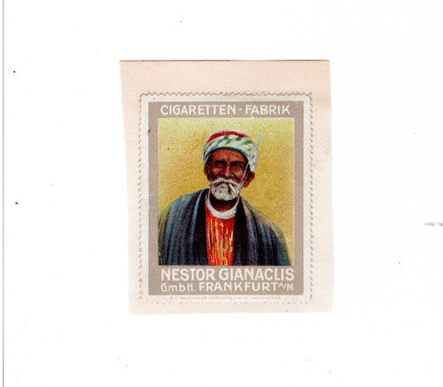 Alte reklamemarke der - alte,