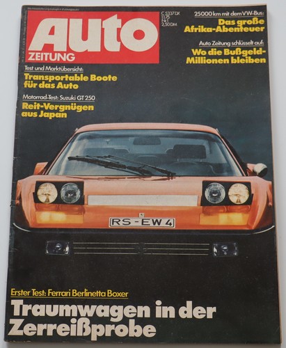 Auto zeitung 1975 - zeitung, 1/1975