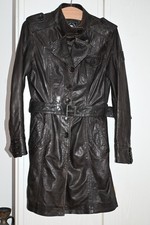 Damen Ledermantel Gipsy Gr. S