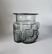 vintage VASE Alsterfors Per Olof Strom Ström Olov Sweden 60er 60s Glas Glass