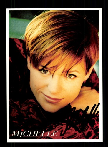 Michelle autogrammkarte - michelle,