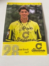 Jovan Kirovski Autogramm-Karte / BVB Borussia Dortmund / Meister-Edition 96/97