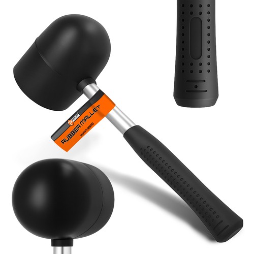 Gummihammer 90mm 1250g gummi - 90mm,