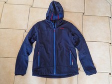 CMP ~ Softshelljacke ~ Gr.164 ~ Funktionsjacke Hybrid maritim blau Kapuze ~ TOP