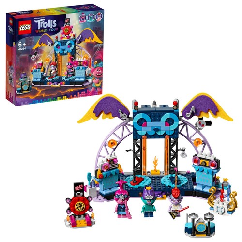 Lego trolls world tour - world, 41254