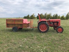 Traktor schlepper Fahr D22 PH Oldtimer rot Güldner Motor