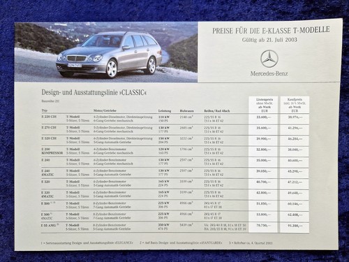 Mercedes klasse w 211 - w,