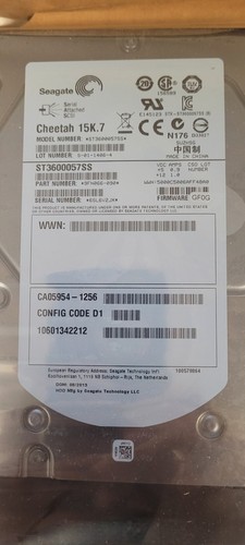 Seagate cheetah 15k 600gb - cheetah, 15k.7