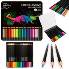 Kidea 24 dreieckige Buntstifte