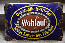 Original Altes Emailschild