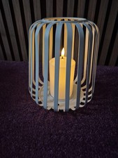 ELAMBIA Design-Windlicht inkl. LED-Kerze Flamme Luma, Timer outdoorgeeignet 6435