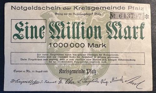 Deutsches reich million - reich/1,