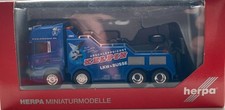 HERPA SCANIA R620TL V8 EMPL BISON 200 WRECKER ABSCHLEPPDIENST ST. KELPIN