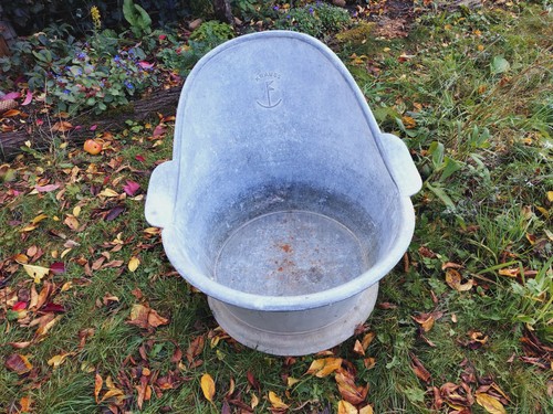Sitzbadewanne zinkbadewanne - sitzbadewanne,