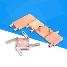 Kupfer Wasserkühlung Block