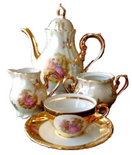 Barock Golddekor & Perlmutt