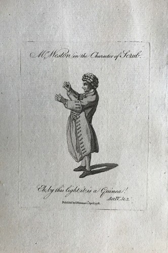 Antiker druck von - antiker, 1778: