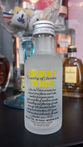 Absolut vodka citron mini - citron., ..mini