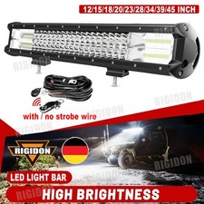 Strobe LED Lightbar 12-45 Zoll