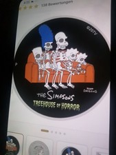 Silbermünze Die Simpsons Treehouse of Horror 2022 - Tuvalu - 1 Oz ST in Farbe