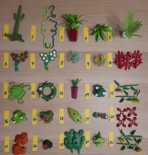 Playmobil pflanzen blumen - playmobil,