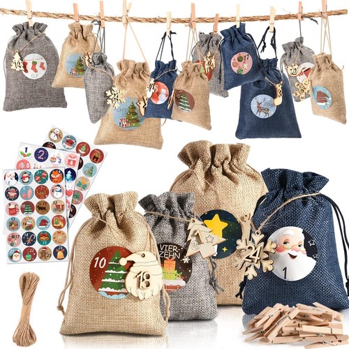 Adventskalender stoff zum - adventskalender,