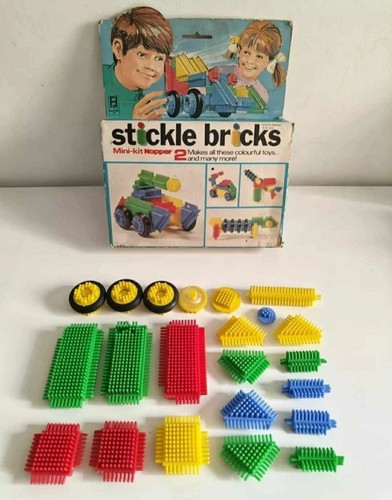 1970 vintage stickle - 1970, bricks