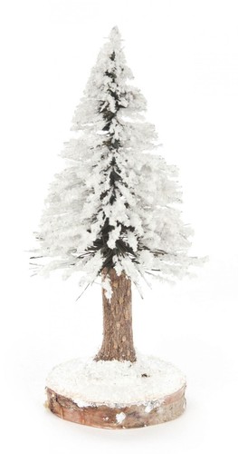 Holzbaum fichte weiß - weiß, neu