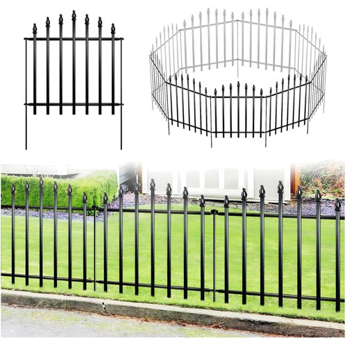 Gartenzaun metall 66cm hoch - gartenzaun,