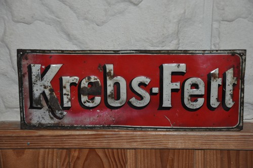 Altes blechschild 30er - altes,
