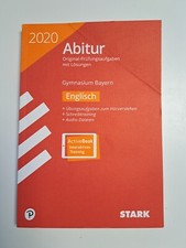 STARK VERLAG Abitur 2020 ENGLISCH Original Prüfungsaufgaben Lösungen Bayern
