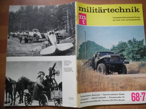 Militärtechnik 1968 ural - 7/1968,