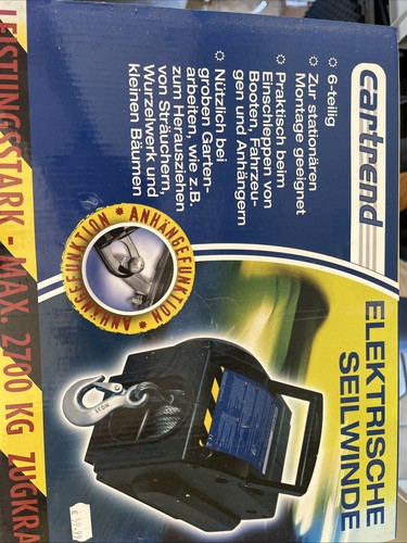 Elektrische seilwinde 2700 - elektrische,