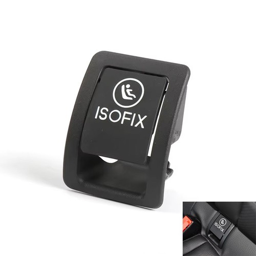 Isofix abdeckung schwarz für - schwarz,