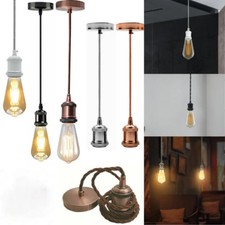 Industrielle Pendelleuchte E27