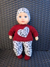 Puppenkleidung 36-38 cm Handmade Set 4tlg