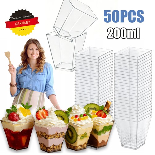 50stk 200ml dessertglas - 50stk,