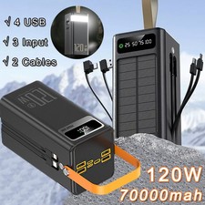 Power Bank 70000mah 120W