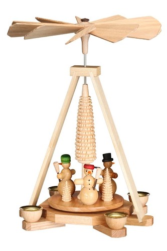 Pyramide schneemänner natur - schneemänner,