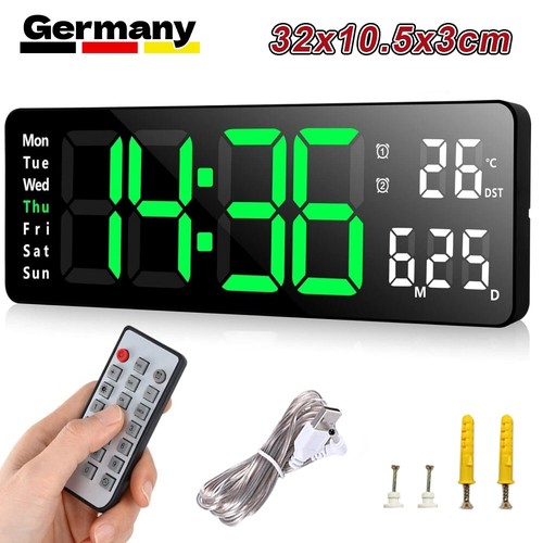 Led digitaluhr für wand mit - led,